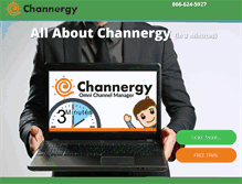 Tablet Screenshot of channergy.com